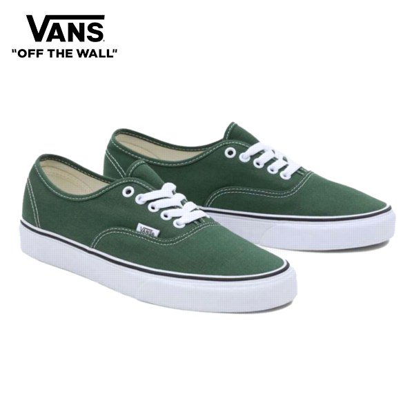 Vans authentic blue outlet green