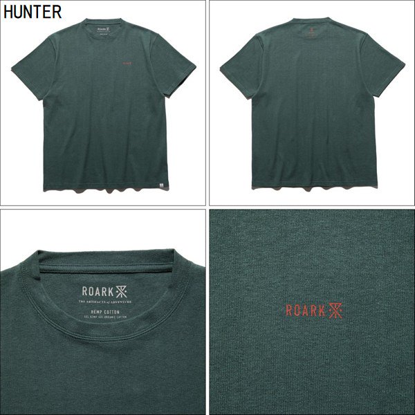 ROARK REVIVAL/ロアーク・リバイバル HEMPCOTTON HW TEE/ヘンプコットンTシャツ