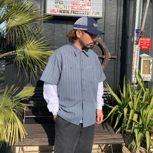 BLUCO WORK GARMENT/ブルコ STANDARD WORK SHIRT SS/ワークシャツ(半袖