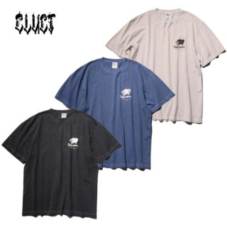 CLUCT/饯 PANTHER [PIGMENT DYE S/S TEE]/Tġ3color