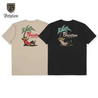 BRIXTON/ブリクストン LEISURE SS TAILORED TEE/Tシャツ・2color