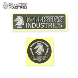 BALLISTICS/バリスティクス HORSE LOGO STICKER SET/ステッカーセット BWS-0007・OLIVE