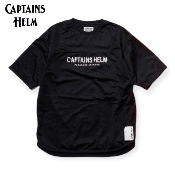 キャプテンズヘルム XL ダブルメッシュTシャツ captains helm - T