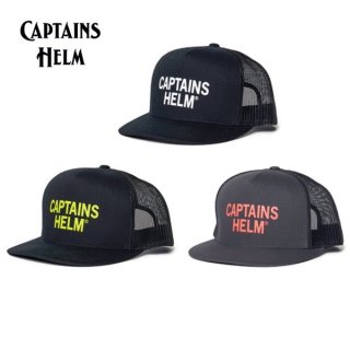 CAPTAINS HELM/キャプテンズヘルム #TM LOGO MESH CAP/トラッカーキャップ・3color