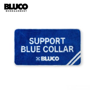 BLUCO WORK GARMENT/ブルコ RUG MAT -Support-/ロゴマット 1419・BLUE