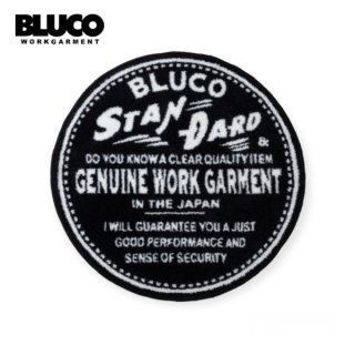 BLUCO WORK GARMENT/ブルコ RUG MAT -Standard-/ロゴマット 1420・BLACK