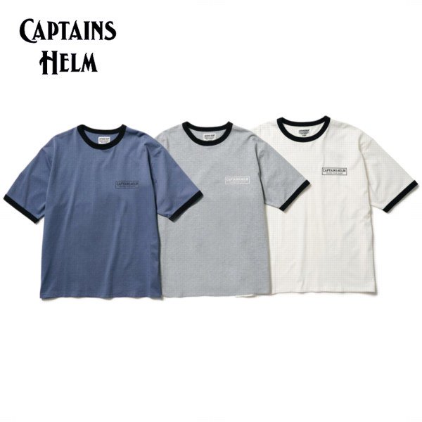 CAPTAINS HELM/キャプテンズヘルム #CH CAL RINGER TEE/Tシャツ