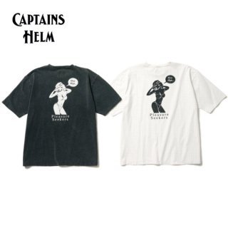 <img class='new_mark_img1' src='https://img.shop-pro.jp/img/new/icons15.gif' style='border:none;display:inline;margin:0px;padding:0px;width:auto;' />CAPTAINS HELM/キャプテンズヘルム　#MORE HIGH PS TEE/Tシャツ・2color