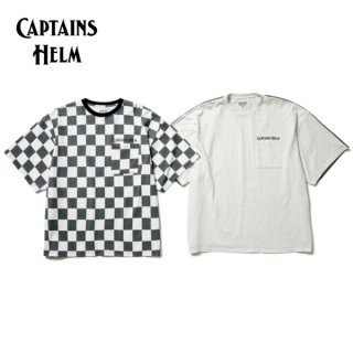 <img class='new_mark_img1' src='https://img.shop-pro.jp/img/new/icons15.gif' style='border:none;display:inline;margin:0px;padding:0px;width:auto;' />CAPTAINS HELM/キャプテンズヘルム　#2TONE RELAX LOGO TEE/Tシャツ・2color