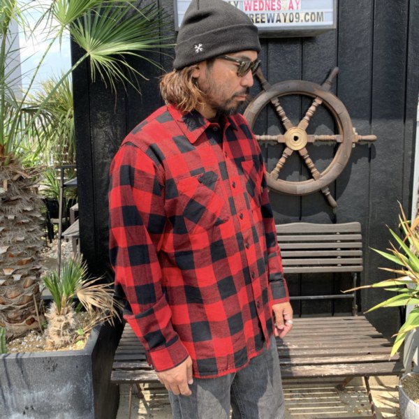 BLUCO WORK GARMENT/ブルコ BUFFALO CHECK FLANNEL SHIRTS/バッファローチェックフランネルシャツ(長袖)  1148・3color | ネルシャツ | BLUCO WORK GARMENT - 【FREEWAY】 茨城県坂東市にあるセレクトショップ