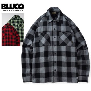 <img class='new_mark_img1' src='https://img.shop-pro.jp/img/new/icons15.gif' style='border:none;display:inline;margin:0px;padding:0px;width:auto;' />BLUCO WORK GARMENT/ブルコ BUFFALO CHECK FLANNEL SHIRTS/バッファローチェックフランネルシャツ(長袖) 1148・3color
