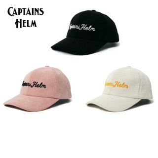 <img class='new_mark_img1' src='https://img.shop-pro.jp/img/new/icons15.gif' style='border:none;display:inline;margin:0px;padding:0px;width:auto;' />CAPTAINS HELM/キャプテンズヘルム #CURSIVE LOGO CORDUROY CAP/ロゴキャップ・3color