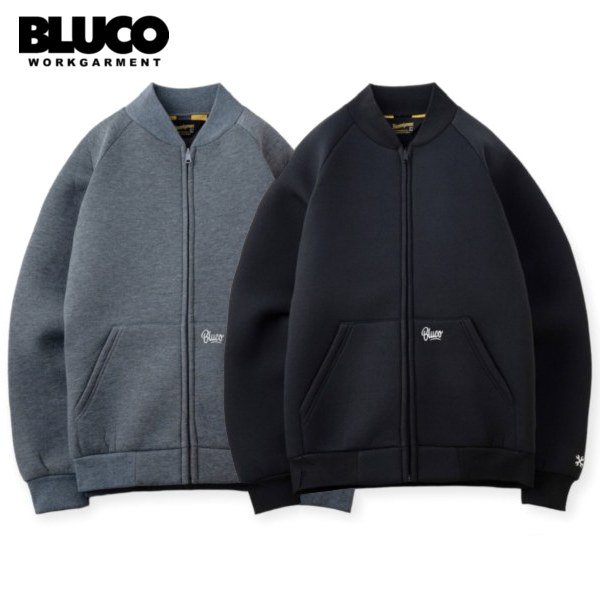 BLUCO WORK GARMENT/ブルコ BONDING TRACK JACKET/ボンディングトラックジャケット 1221・2color |  起毛ボンディング生地を使用したトラックジャケット - 【FREEWAY】 茨城県坂東市にあるセレクトショップ