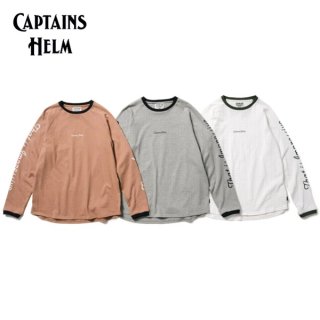 <img class='new_mark_img1' src='https://img.shop-pro.jp/img/new/icons15.gif' style='border:none;display:inline;margin:0px;padding:0px;width:auto;' />CAPTAINS HELM/キャプテンズヘルム #IMPRESSIVE RINGER LS TEE/リンガーロングスリーブTシャツ・3color