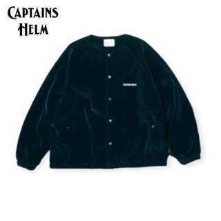 <img class='new_mark_img1' src='https://img.shop-pro.jp/img/new/icons15.gif' style='border:none;display:inline;margin:0px;padding:0px;width:auto;' />CAPTAINS HELM/キャプテンズヘルム　#LOGO VELOUR COACH JACKET/ロゴベロアコーチジャケット・NAVY