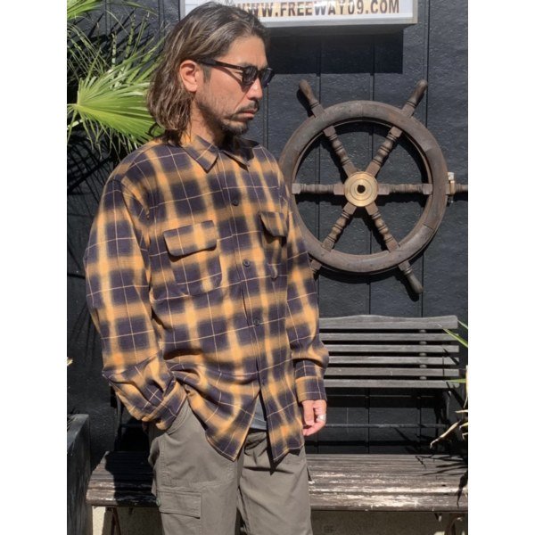 TOWNCRAFT/タウンクラフト OMBRE W-FLAP 50S SHIRTS/オンブレー