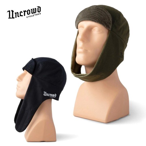 UNCROWD/アンクラウド BOMBER CAP/ボンバーキャップ | 定番のボンバーキャップ | 冬のライドキャップ - 【FREEWAY】  茨城県坂東市にあるセレクトショップ