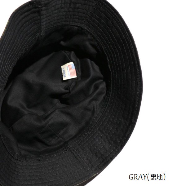 GUNG HO/ガンホー VINTAGE-REVERSIBLE BUCKET HAT MADE IN USA/リバーシブルバケットハット・2color  | リアルツリー柄のバケットハット - 【FREEWAY】 茨城県坂東市にあるセレクトショップ