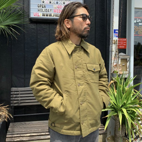 UNCROWD/アンクラウド DECK JACKET/A-2デッキジャケット 2311・2color