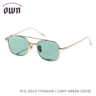 <img class='new_mark_img1' src='https://img.shop-pro.jp/img/new/icons15.gif' style='border:none;display:inline;margin:0px;padding:0px;width:auto;' />OWN/ #13GOLD TITANIUM / LIGHT GREEN (3310)ڥۡڥ󥰥饹