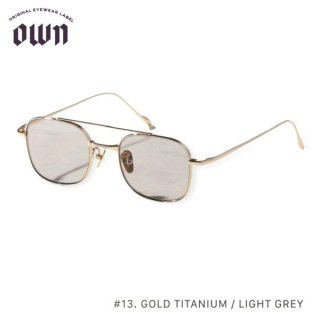 <img class='new_mark_img1' src='https://img.shop-pro.jp/img/new/icons15.gif' style='border:none;display:inline;margin:0px;padding:0px;width:auto;' />OWN/ #13GOLD TITANIUM / LIGHT GREYڥۡڥ󥰥饹