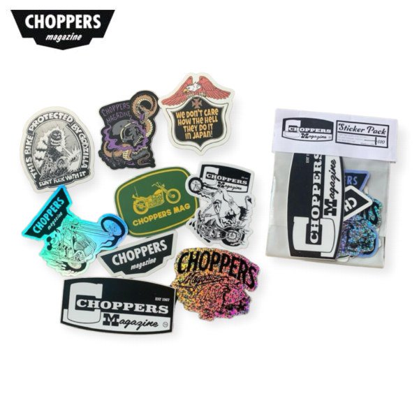 CHOPPERS MAGAZINE | STICKER PACK - 【FREEWAY】 茨城県坂東市にあるセレクトショップ