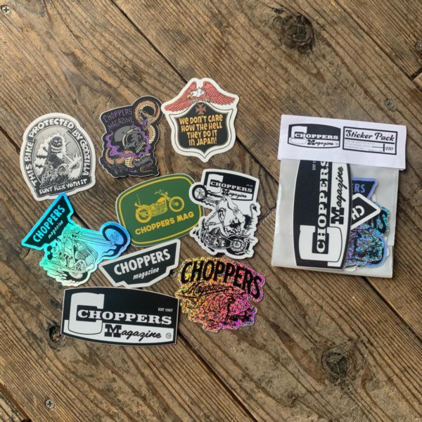 CHOPPERS MAGAZINE | STICKER PACK - 【FREEWAY】 茨城県坂東市にあるセレクトショップ