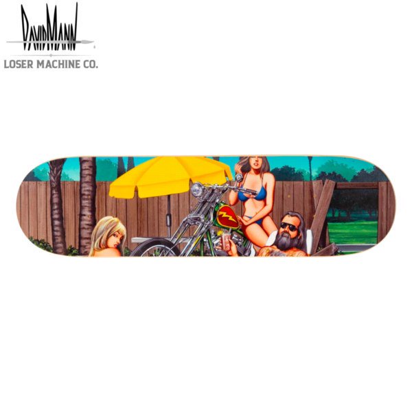 LOSER MACHINE|DAVID MANN POOLSIDE 1-DECK スケートボードデッキ - 【FREEWAY】  茨城県坂東市にあるセレクトショップ