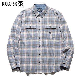 <img class='new_mark_img1' src='https://img.shop-pro.jp/img/new/icons15.gif' style='border:none;display:inline;margin:0px;padding:0px;width:auto;' />ROARK REVIVAL/ロア〖クˇリバイバル NORDSMAN COTTON/ノ〖ズマンコットンシャツ≮GREY≯RLWJ1050-GRY