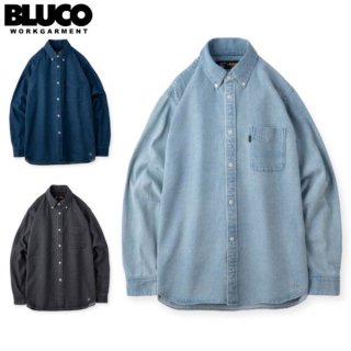 <img class='new_mark_img1' src='https://img.shop-pro.jp/img/new/icons15.gif' style='border:none;display:inline;margin:0px;padding:0px;width:auto;' />BLUCO/֥륳 8oz DENIM B/D SHIRTS/ǥ˥ܥ󥷥(Ĺµ) 145-11-0023color