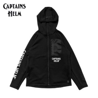 <img class='new_mark_img1' src='https://img.shop-pro.jp/img/new/icons15.gif' style='border:none;display:inline;margin:0px;padding:0px;width:auto;' />CAPTAINS HELM/ץƥ󥺥إ #W-S 2nd LAYER TECH HOODIE/쥤䡼ƥåաǥ CH24-LS-T01BLACK