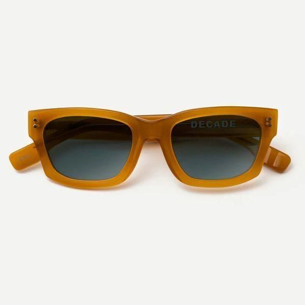 DECADE MILTON 60s サングラス | BUTTERSCOTCH/GREEN