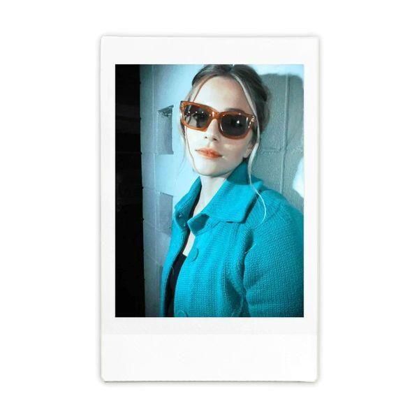 DECADE MILTON 60s サングラス | BUTTERSCOTCH/GREEN