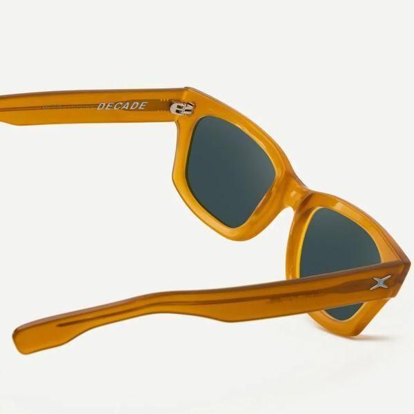 DECADE ディケイド サングラス MILTON 60s DECADE MILTON 60s サングラス | BUTTERSCOTCH/GREEN