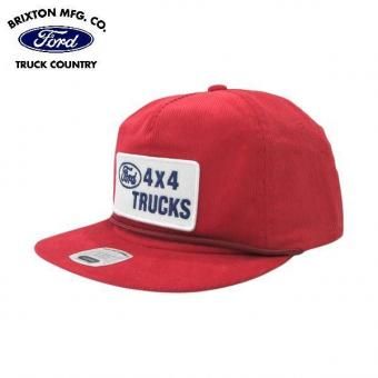 <img class='new_mark_img1' src='https://img.shop-pro.jp/img/new/icons15.gif' style='border:none;display:inline;margin:0px;padding:0px;width:auto;' />BRIXTONFORDFORD 4X4 HP SNAPBACK/ʥåץХåå 11968CANDY APPLE RED