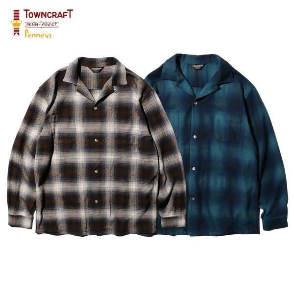 T*ザ様 60's CAMPUS オンブレチェックシャツ G① 希少 好配色 60s CAMPUS キャンパス オンブレチェック シャツ