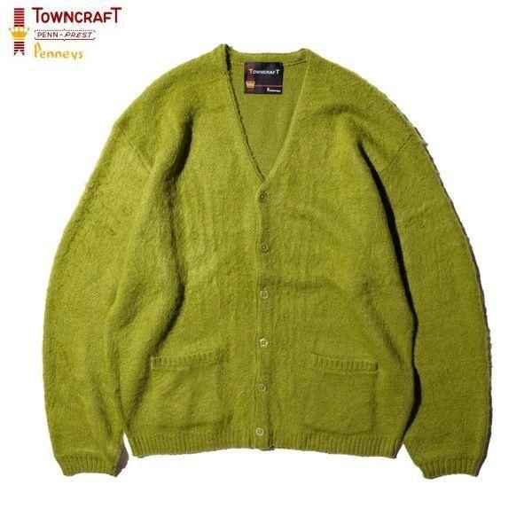 TOWNCRAFT シャギーカーディガン | GREEN - 【FREEWAY】 茨城県