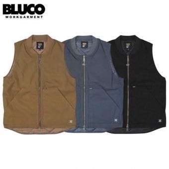 <img class='new_mark_img1' src='https://img.shop-pro.jp/img/new/icons15.gif' style='border:none;display:inline;margin:0px;padding:0px;width:auto;' />BLUCO/֥륳 RIB COLLAR DUCK VEST/֥顼٥ 155-35-0133color