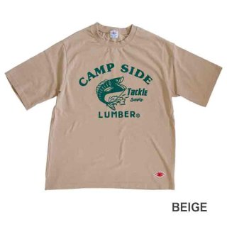 LUMBER16/2 CAMP SIDE PRINT T-SHIRTS 221351ξʲ