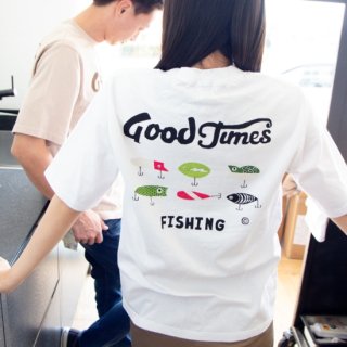 LUMBER16/2 GOOD TIMES PRINT T-SHIRTS 221363ξʲ