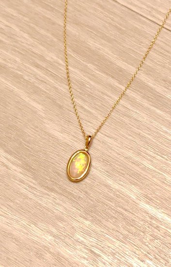 Opal Gold Pendant - HIRO EAGLE