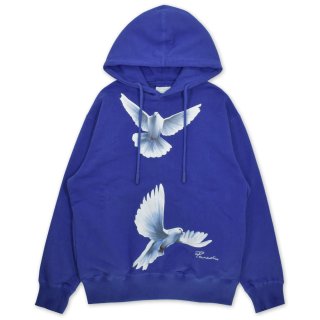 3.PARADIS FREEDOM DOVES HOODED SWEATER