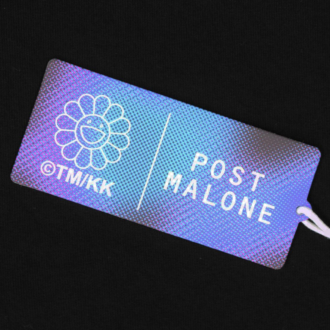 限定 村上隆 POST MALONE ロングスリーブ ロンT フラワー 花 白 - T