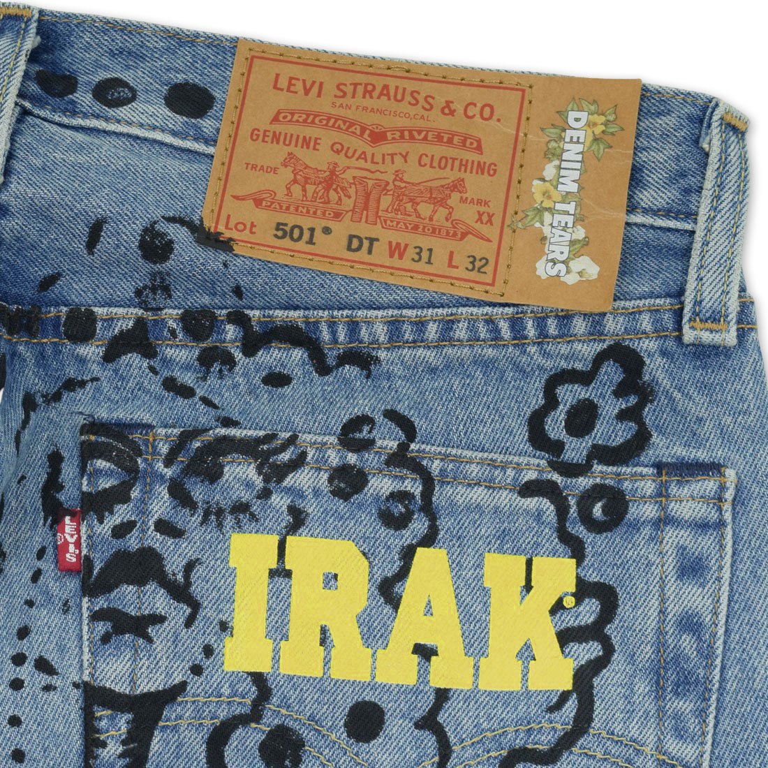 DENIM TEARS X IRAK IRAK TEARS 501 JEANS - Spyder｜セレクトショップ