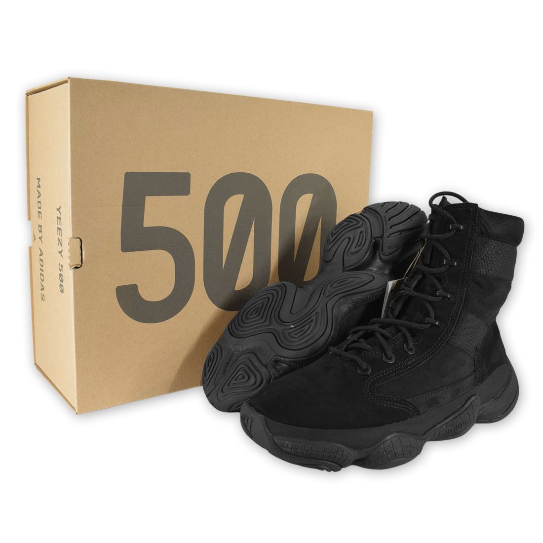 YEEZY 500 HIGH TACTICAL BOOT “UTILITY BLACK” - Spyder