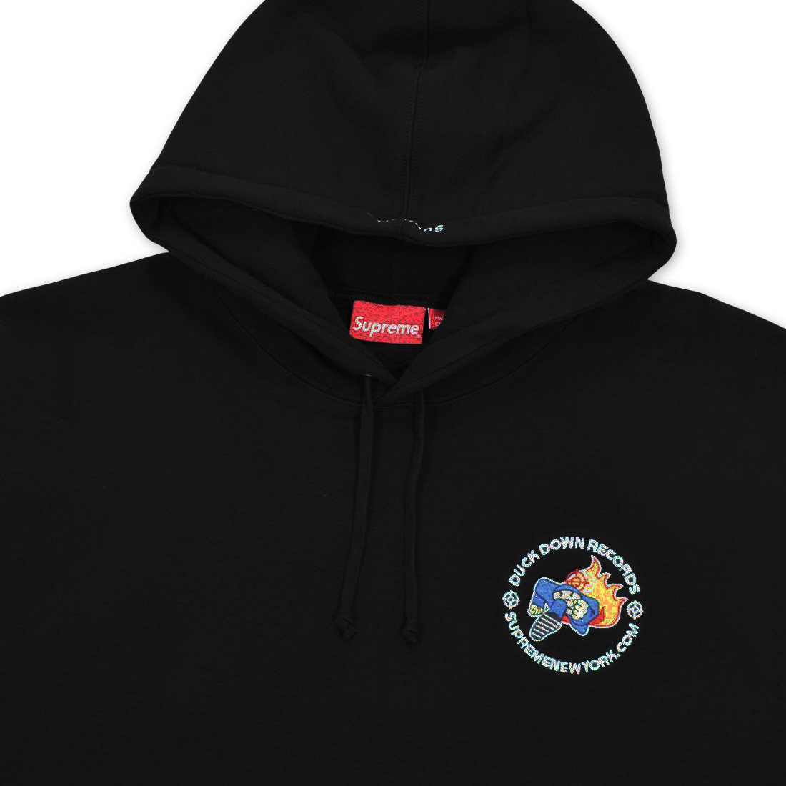 SUPREME X DUCK DOWN RECORDS DUCK DOWN RECORDS HOODED SWEAT
