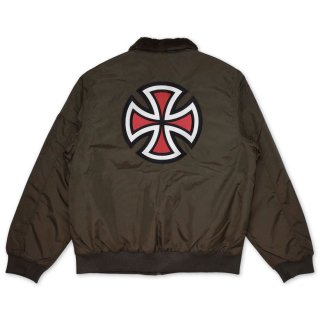 SUPREME X INDEPENDENT FUR COLLAR BOMBER JACKET