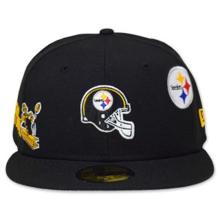 JUST DON X NEW ERA NFL 59FIFTY PITTS BURGH STEELERS CAP
