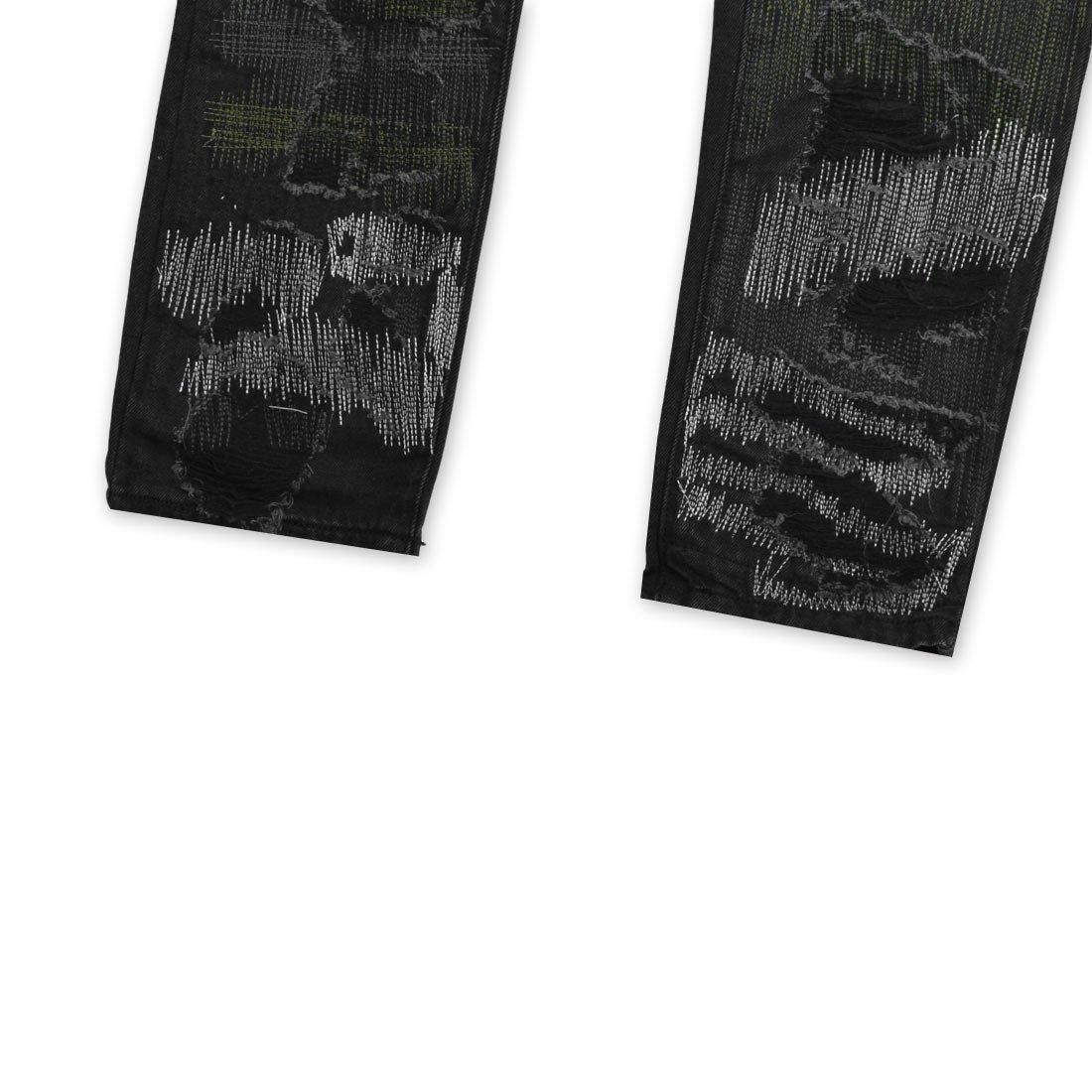 WANNA ワナL.F.S.E55 Distressed JEANSデニムパンツ WANNA ワナL.F.S.E55 Distressed JEANSデニムパンツ - メルカリ