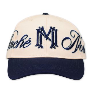 M+RC NOIR BLUE BLAZON BUTTERFLY CAP